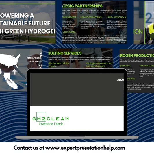 GH2Clean to transform a complex infrastructure story into a clear, investable proposition.